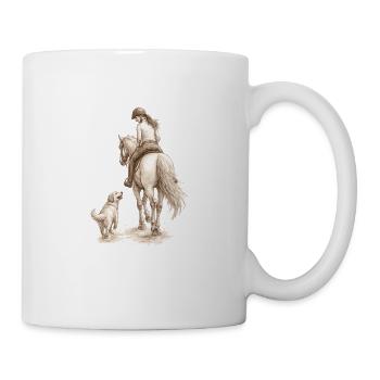 side by side - Mug - white - Right