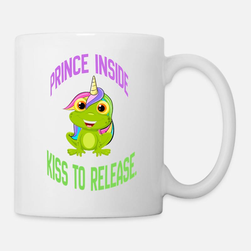 Prince Inside – Kiss to Release - Mug - white