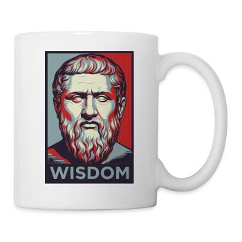 Wisdom Portrait Pop Art - Mug - white - Right