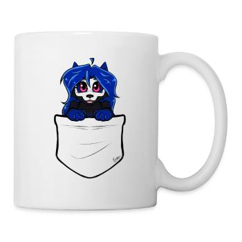 Pocket Chibi - Alóe (von Bunneko_Arts) - Tasse - Weiß - Rechts