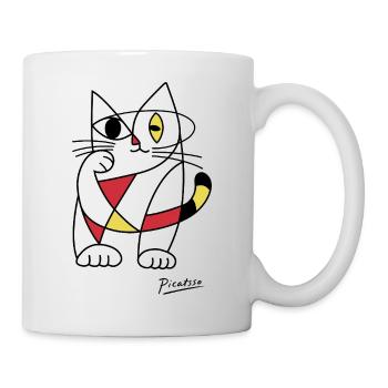 Picatsso - Mug blanc - blanc - Droite