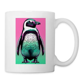 pingouin - Mug blanc - blanc - Droite