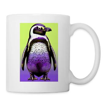 pingouin - Mug blanc - blanc - Droite