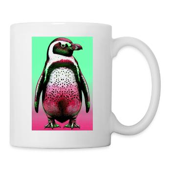 pingouin - Mug blanc - blanc - Droite