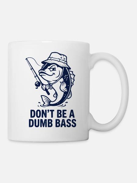 Pêche Pêcheur Pêcheur Bar - Mug blanc - blanc