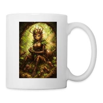 Waldelfenantkönigin - Tasse - Weiß - Rechts