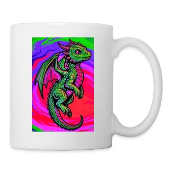 dragon - Mug - white - Right