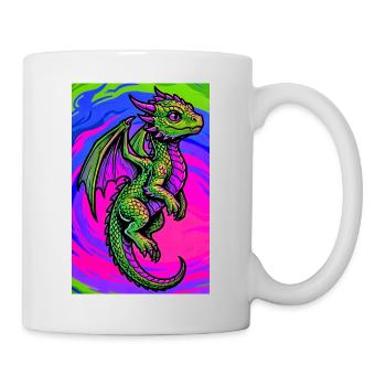 dragon - Mug - white - Right