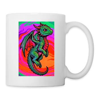 dragon - Mug - white - Right