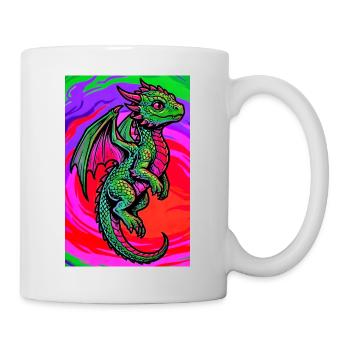 dragon - Mug - white - Right