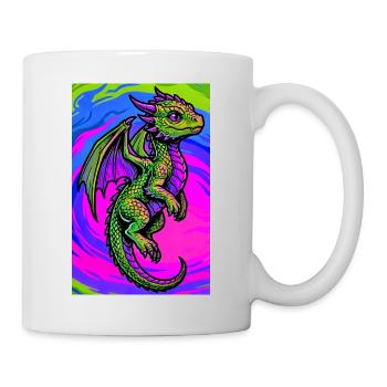 dragon - Mug - white - Right