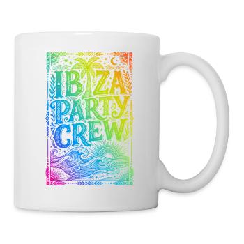 Ibiza Party Crew Colorful - Mug - white - Right