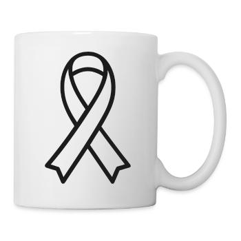 Krebsband - Tasse - Weiß - Rechts