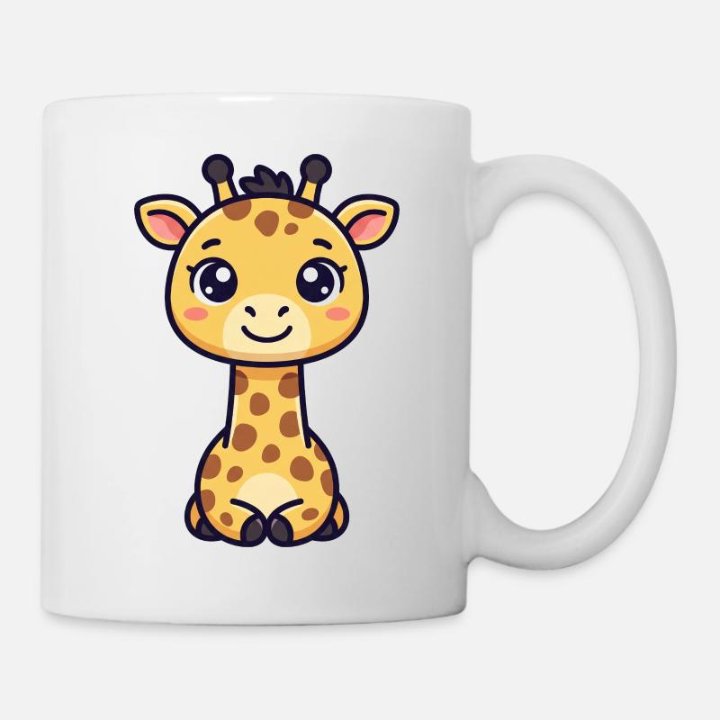 Girafe Chibi - Mug blanc - blanc