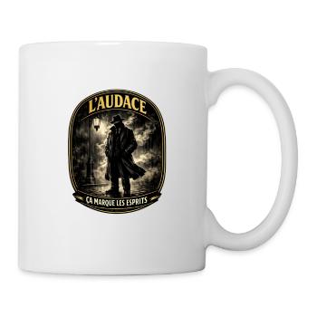 Audace Noire: Esprits et Ombres - Mug blanc - blanc - Droite