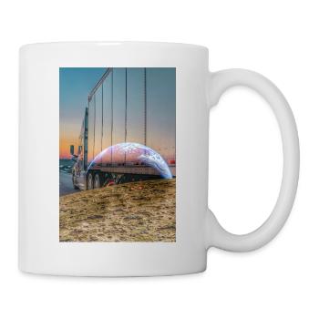 Earth Arc Truck Horizon - Tasse - Weiß - Rechts