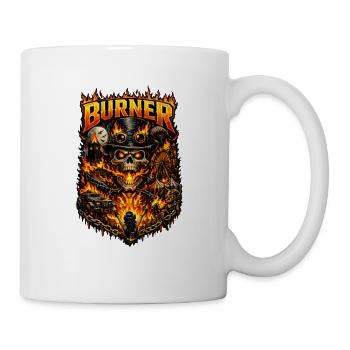 Burner – Fire, Freedom and Rebellion - Mug - white - Right
