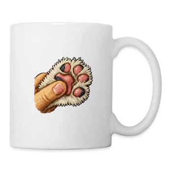 Fluffy Paw Squeeze - Mug - white - Right
