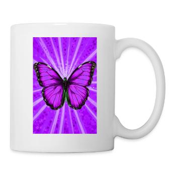 butterfly - Mug - white - Right