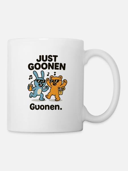 Just Goonen Partybären - Tasse - Weiß