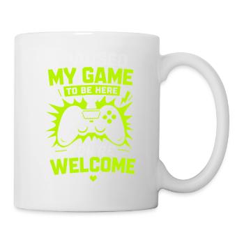 Paused My Game To Be Here Gaming - Mug - white - Right
