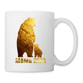 Mama Bear Gold Foil - Mug - white - Right