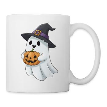 Fantôme à Halloween - Mug blanc - blanc - Droite