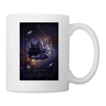Couronne Cosmique - Mug blanc - blanc - Droite