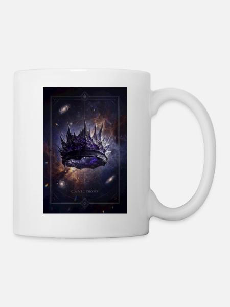 Kosmische Krone - Tasse - Weiß