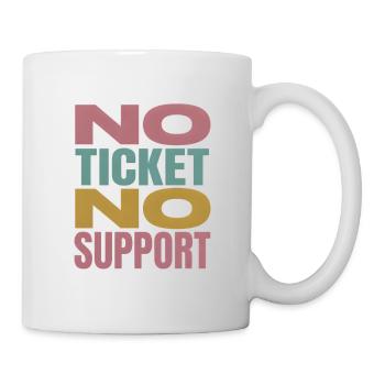 No Ticket No Support Computer Scientist IT Administrator - Mug - white - Right