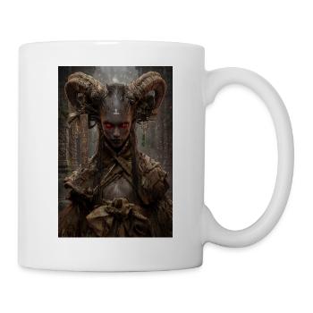 Crimson Horned Wraith Ritual - Mug - white - Right