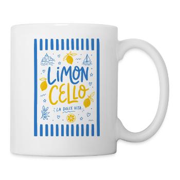 Limoncello - La dolce vita - Tasse - Weiß - Rechts