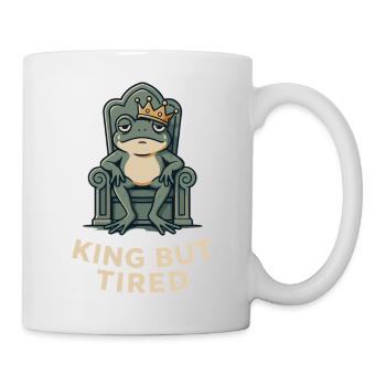 King Frog: Royal Fatigue - Mug - white - Right
