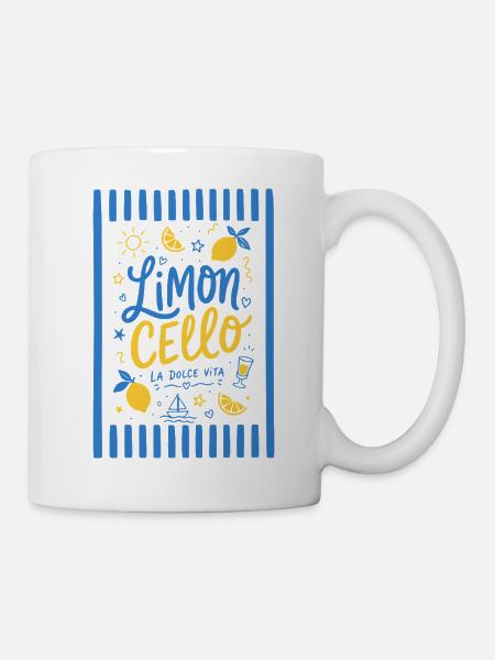 Limoncello - Tasse - Weiß