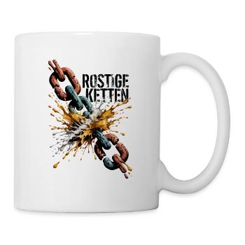 Breaking The Grey - Tasse - Weiß - Rechts