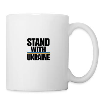 Ukraine Design Ukraine Flag Sunflower Wheat Map - Tasse - Weiß - Rechts