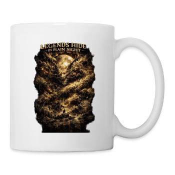 Légendes cachées dans les nuages lunaires - Mug blanc - blanc - Droite