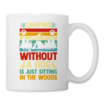 Camping Bonfire Camp Life Forest Camper - Tasse - Weiß - Rechts