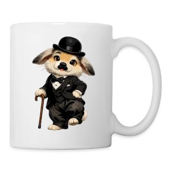 Charlie Lapin - Mug blanc - blanc - Droite