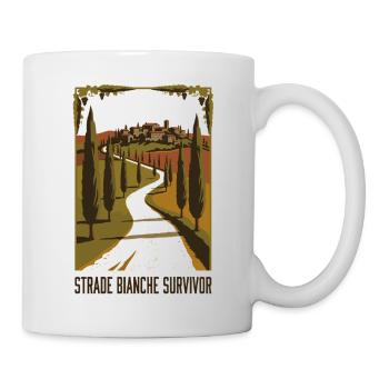 Strade Bianche Survivor Bike Tee - Mug - white - Right
