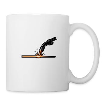 Soudeur Sparks Metal Industry Work Pride - Mug blanc - blanc - Droite