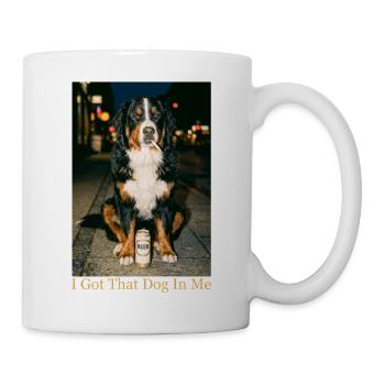 J’ai ce chien en moi Bernese Berner Lover - Mug blanc - blanc - Droite