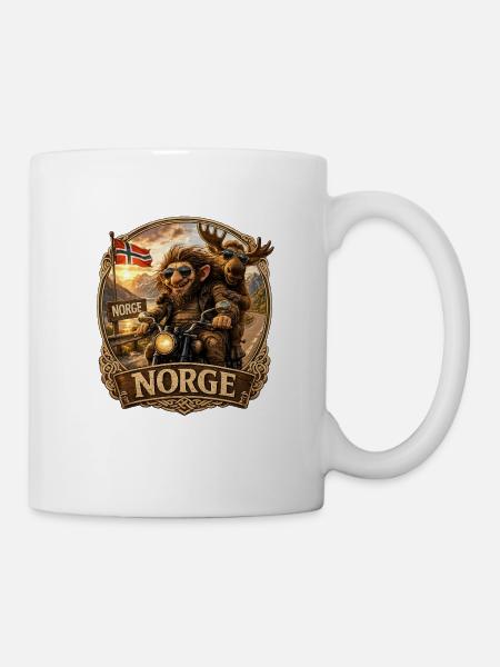 Norge - Tasse - Weiß