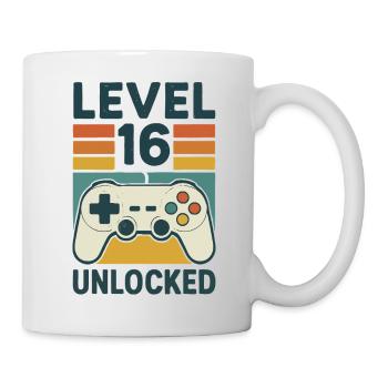 16e anniversaire - Mug blanc - blanc - Droite