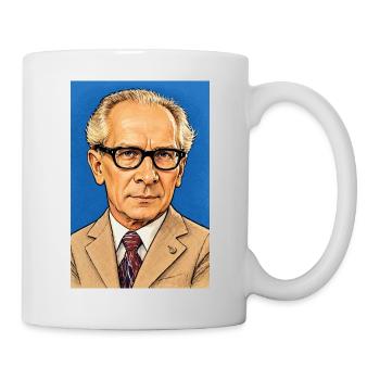 Erich Honecker Caricature (Poster Format) - Mug - white - Right