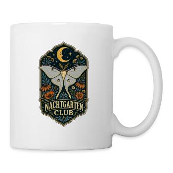 Nachtgarten Club - Tasse - Weiß - Rechts
