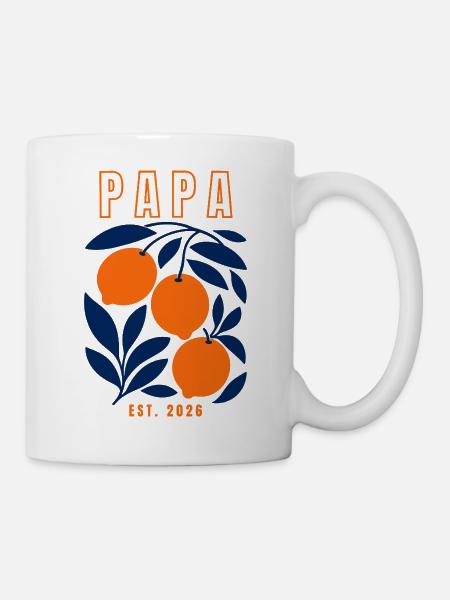 Papa 2026 - Tasse - Weiß