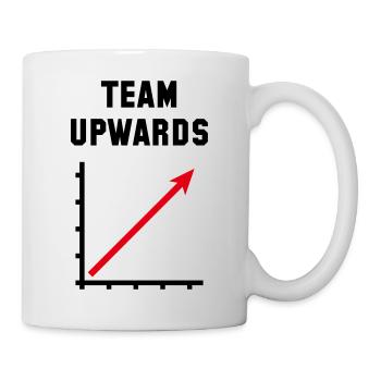 Team Upwards (Success / Progress / POS Red 2C) - Mug - white - Right