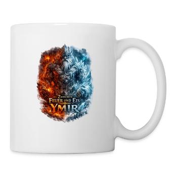 Feuer und Eis Ymír - Tasse - Weiß - Rechts
