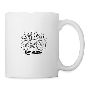 SORTIE AU-DELÀ DE L’AVENTURE DE PAYSAGE MONTAGNEUX - Mug blanc - blanc - Droite